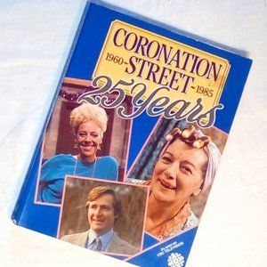 Coronation Street 25 year commemorative book